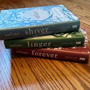 Maggie Steifvater Shiver 3 Book YA Young Adult Series Hardcovers